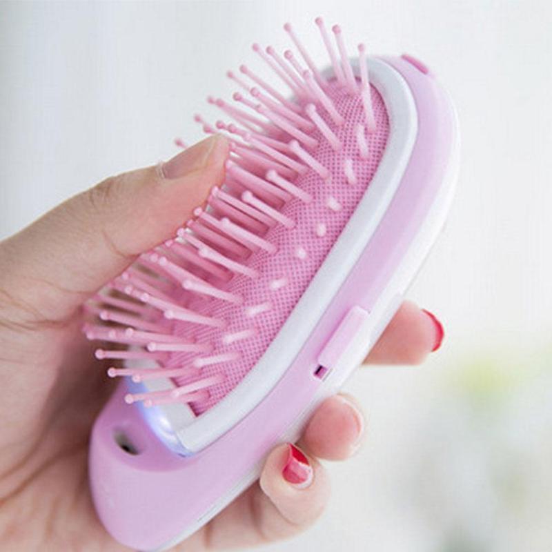 Portable Electric Ionic™ Hairbrush Ion Comb