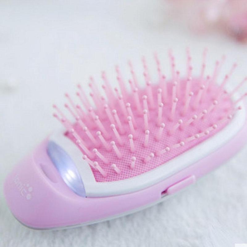 Portable Electric Ionic™ Hairbrush Ion Comb