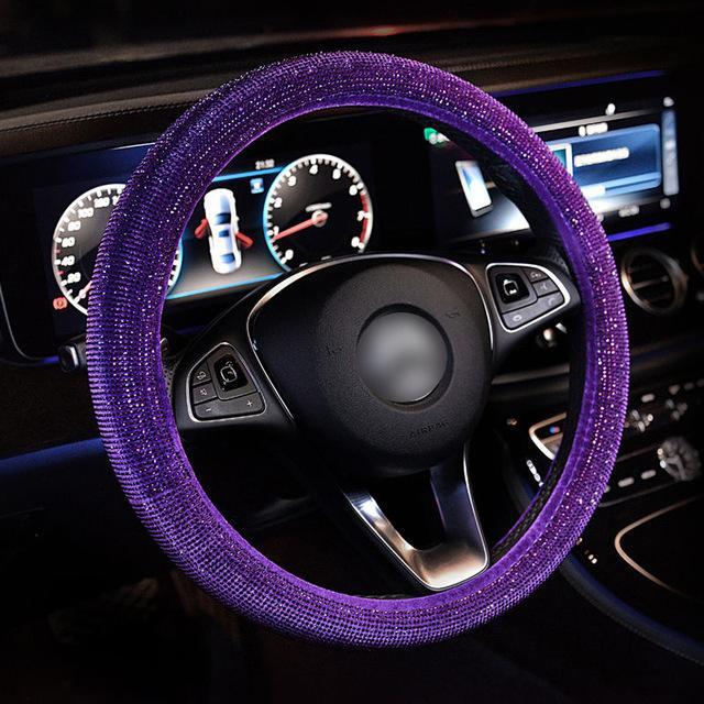 Luxury Crystal Steering Wheel Covers