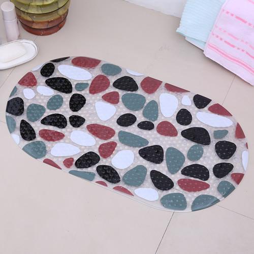 Cute Cartoon Anti-Slip PVC Bath Mats With Sucker For Baby