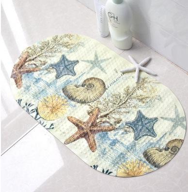Cute Cartoon Anti-Slip PVC Bath Mats With Sucker For Baby