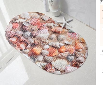 Cute Cartoon Anti-Slip PVC Bath Mats With Sucker For Baby