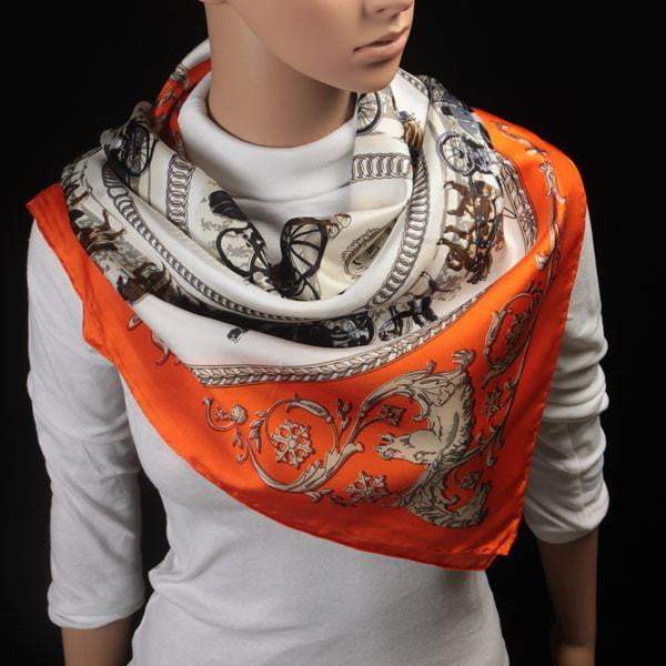 Luxurious Fashion Brand High Quality Silk Women Scarves