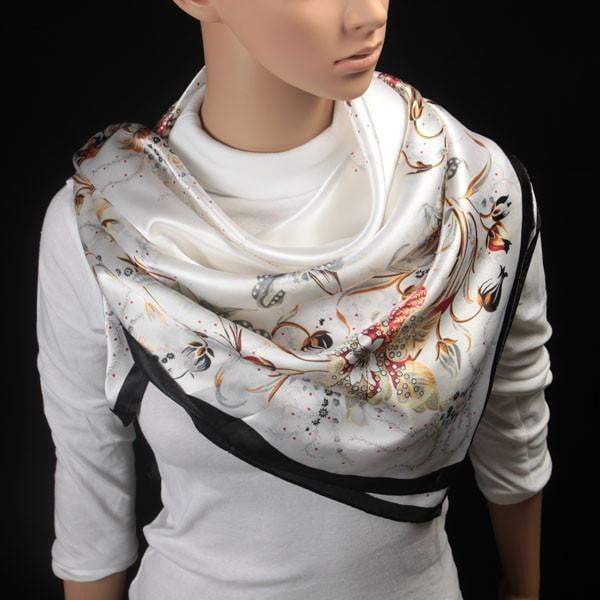 Luxurious Fashion Brand High Quality Silk Women Scarves