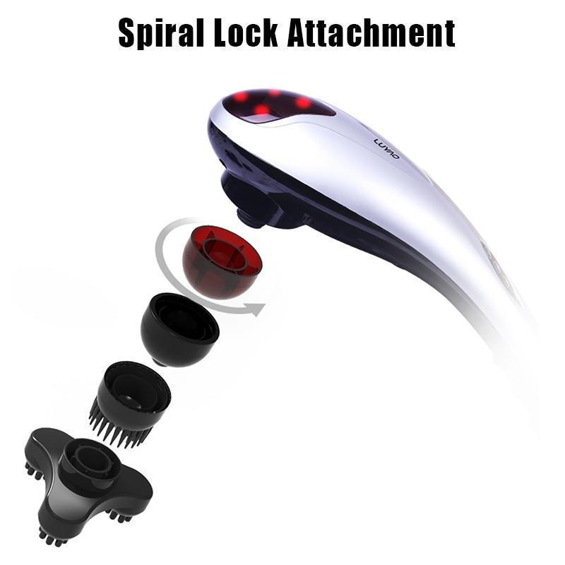 Electric Hammer Infrared Neck Massager