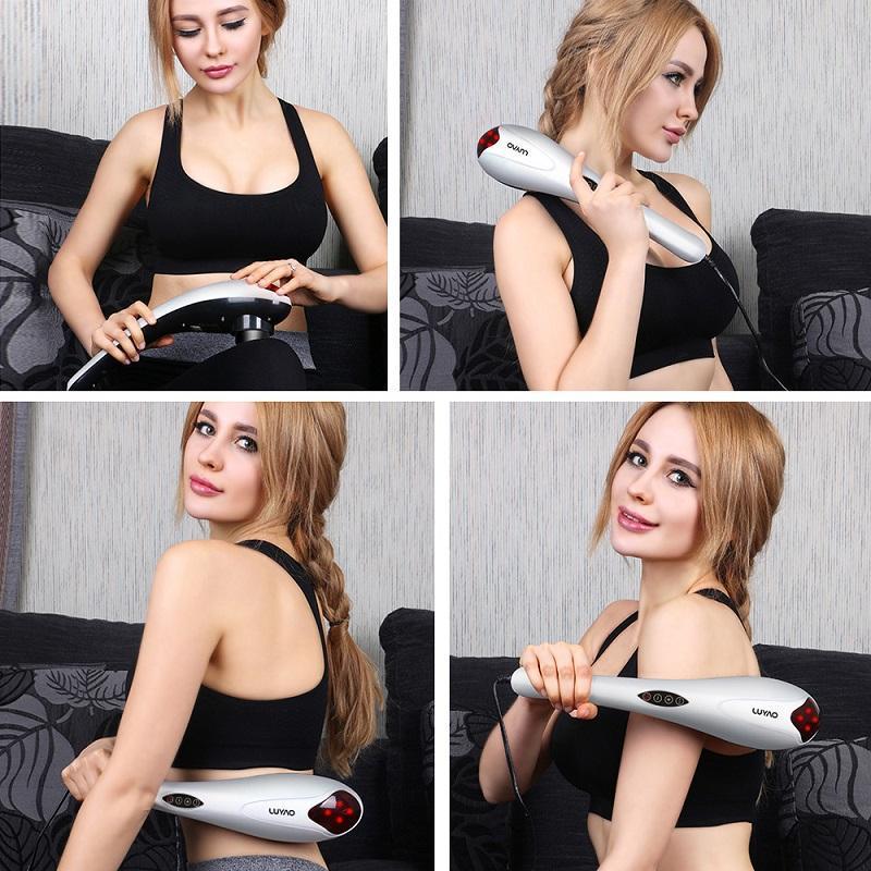 Electric Hammer Infrared Neck Massager