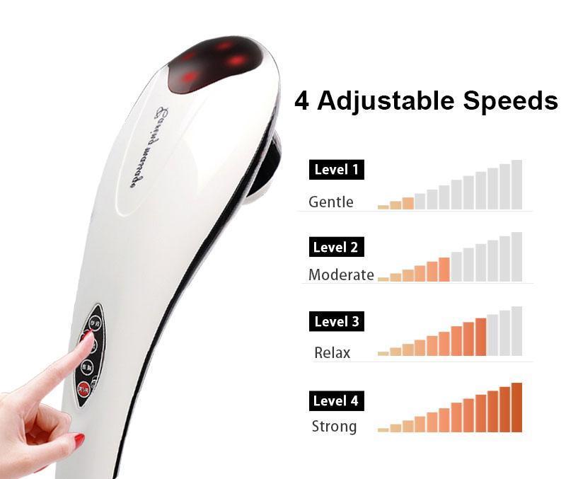 Electric Hammer Infrared Neck Massager