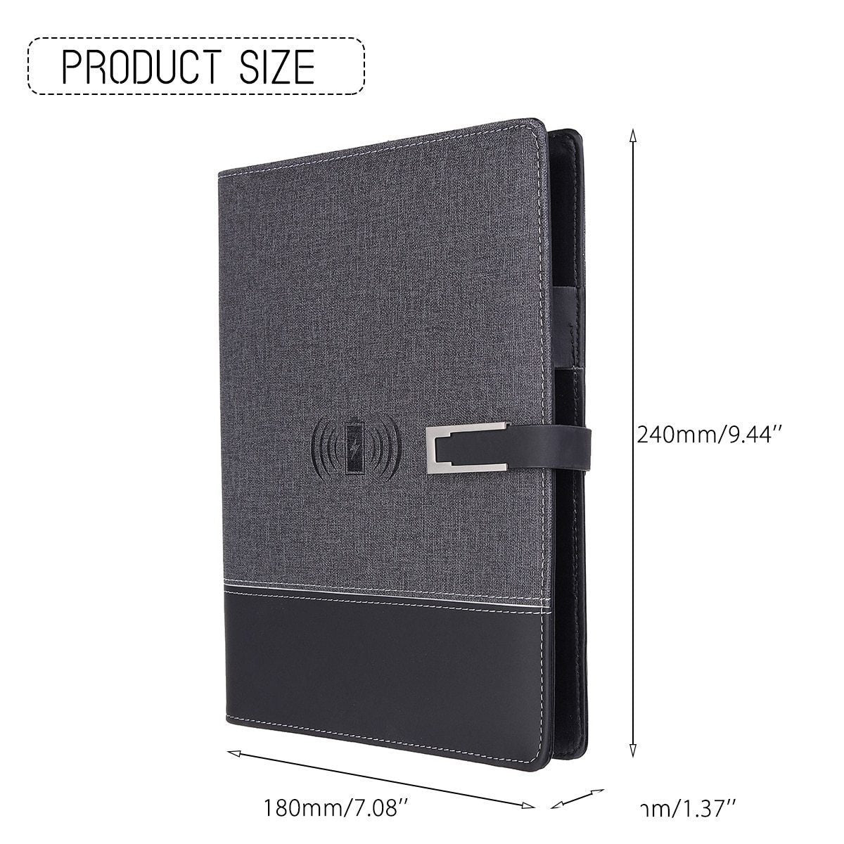 Wireless Charging Notebook