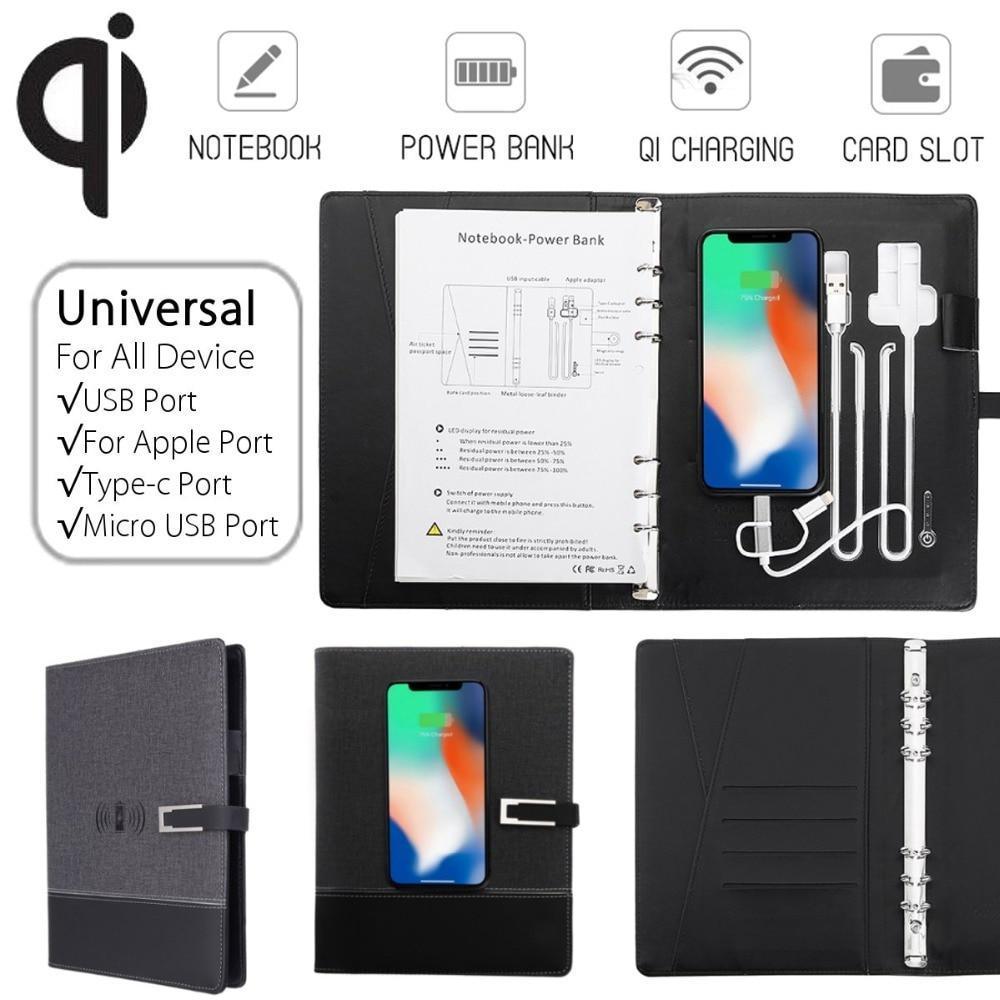 Wireless Charging Notebook
