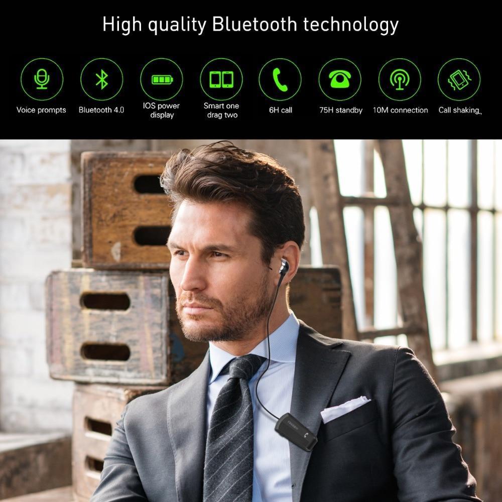 Wireless Freedom Business Bluetooth Headset Music Smart Earphone
