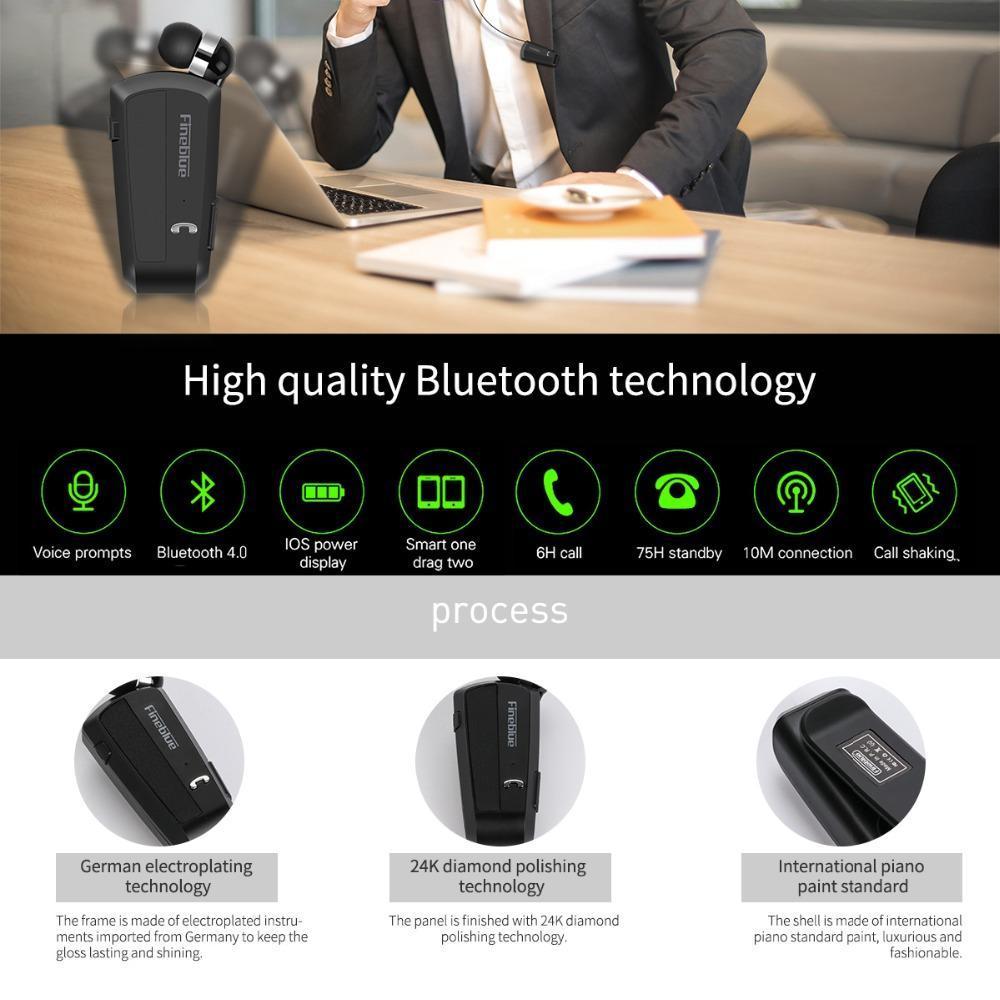Wireless Freedom Business Bluetooth Headset Music Smart Earphone