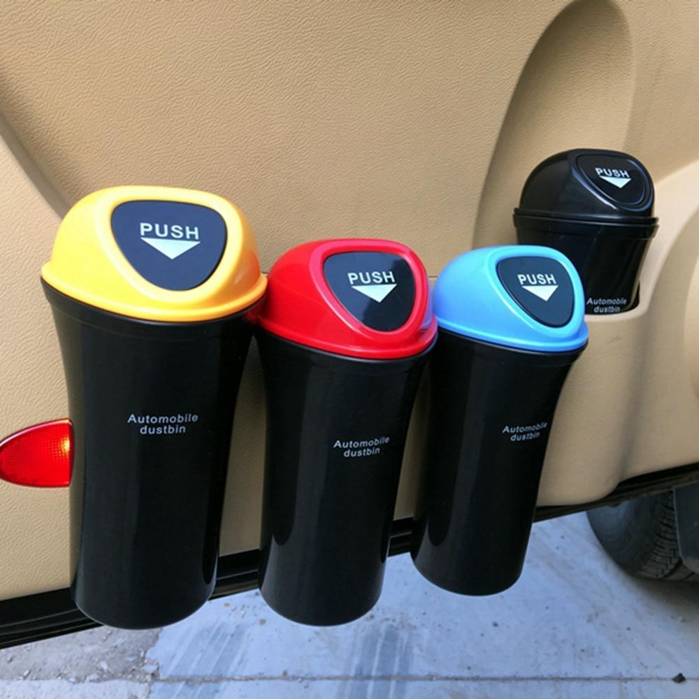 Cup-Shaped Car Trash Can