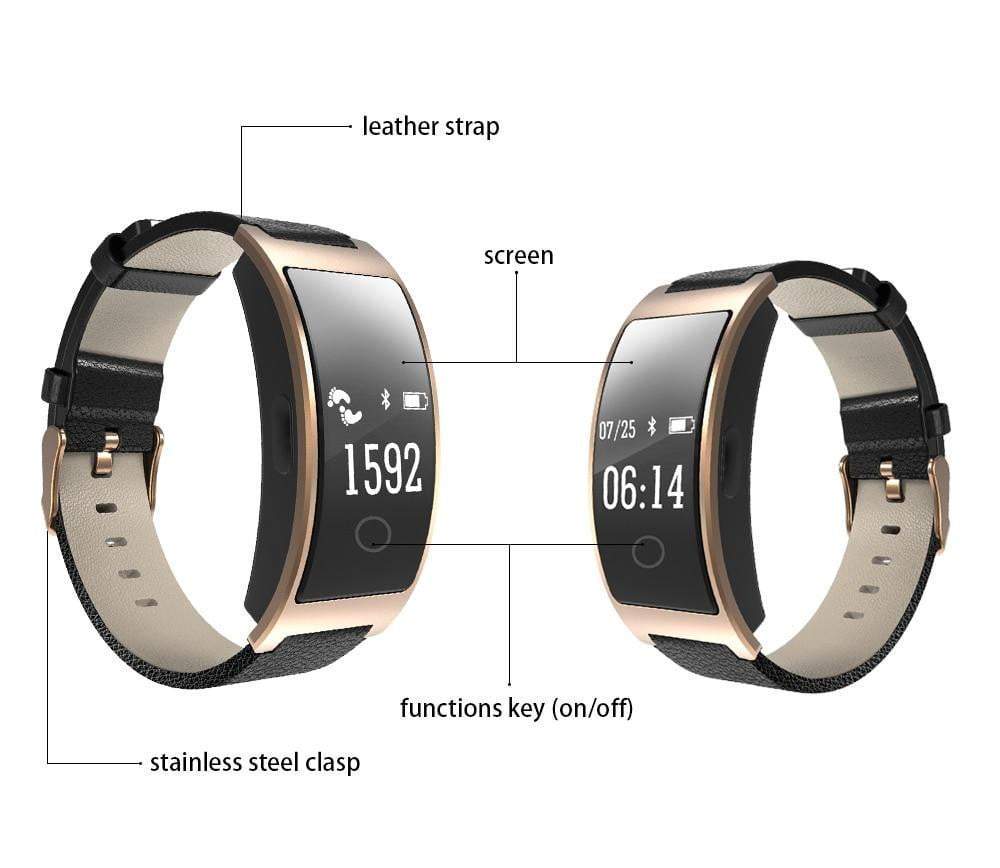 Professional Blood Pressure Smart Watch and Heart Rate Monitor