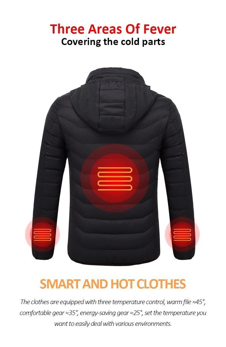 Battery Heated Jacket for Men & Women