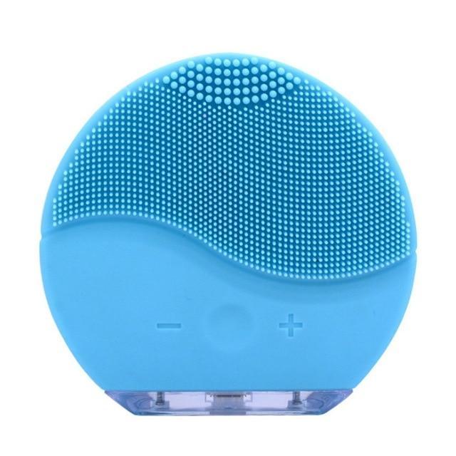 Ultrasonic Electric Facial Cleansing Brush, Massager And Exfoliator