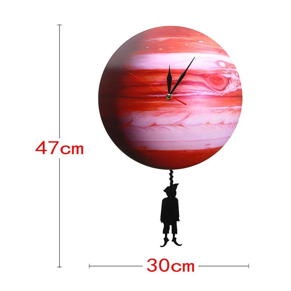 Wall Clock, Venus Planet Clock, Unique Wall Clock, Large Wall Clock, Steampunk Clock, Celestial Art Decor, Planetary Wall Decor, Boho