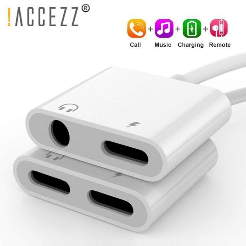 iPhone Adapter Aux Cable Splitter