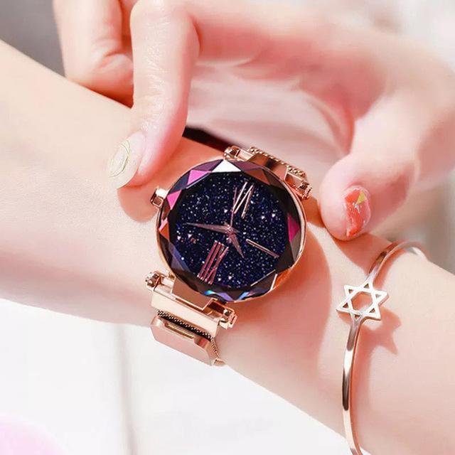 Glitz and Glamour Magnetic Fashion Watch