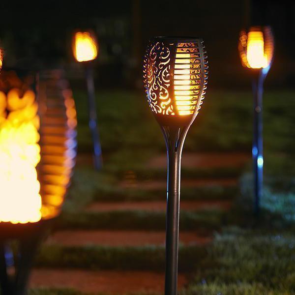 LED Flames Solar Light