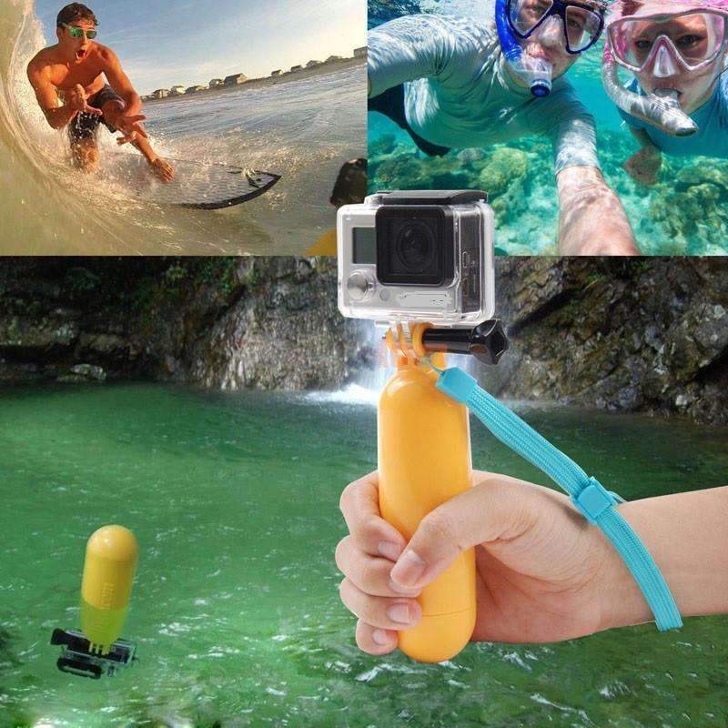 Waterproof Floating Hand Grip For GoPro - Make Sure You Capture Wonderful Moments In Water