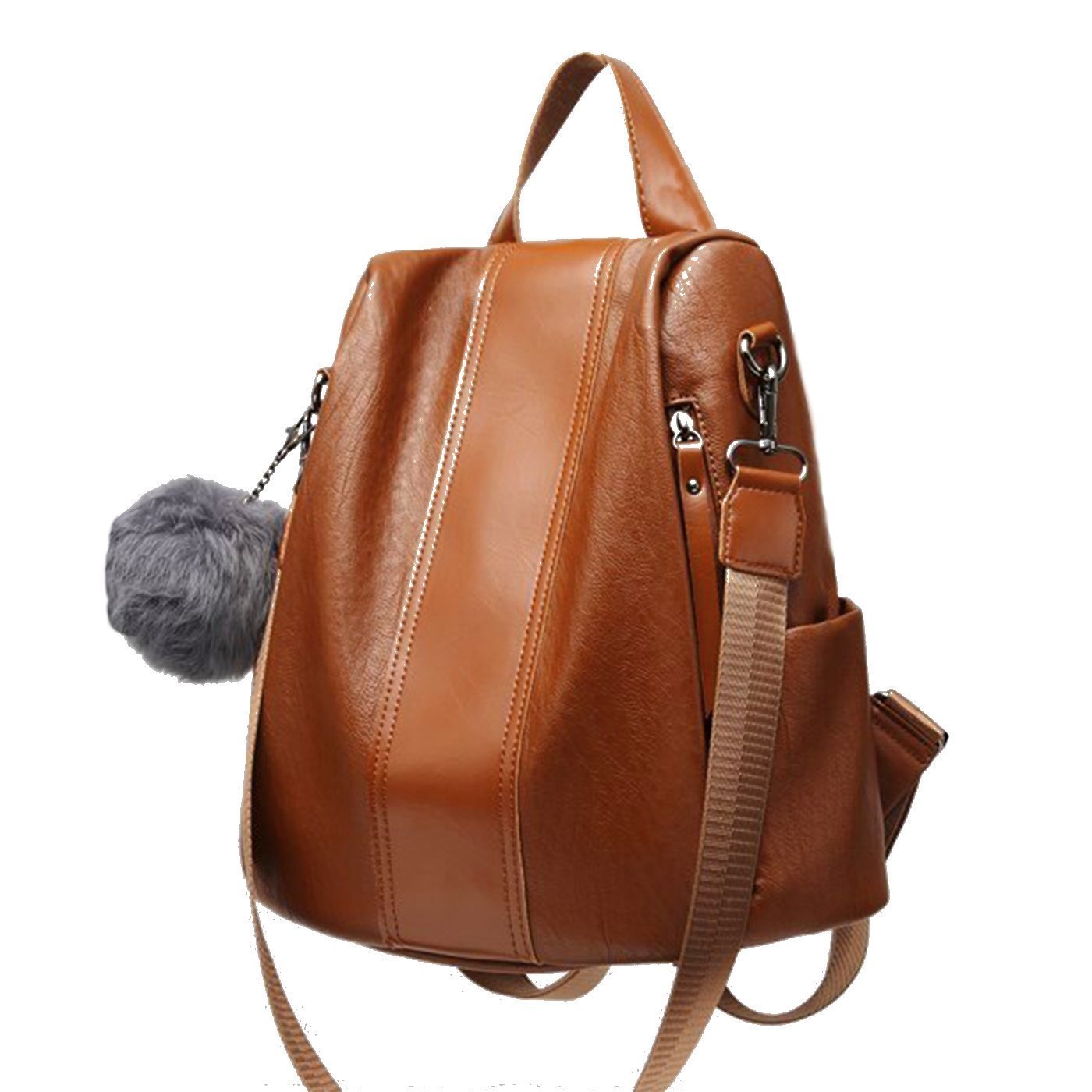 Women's Anti-theft Leather Backpack