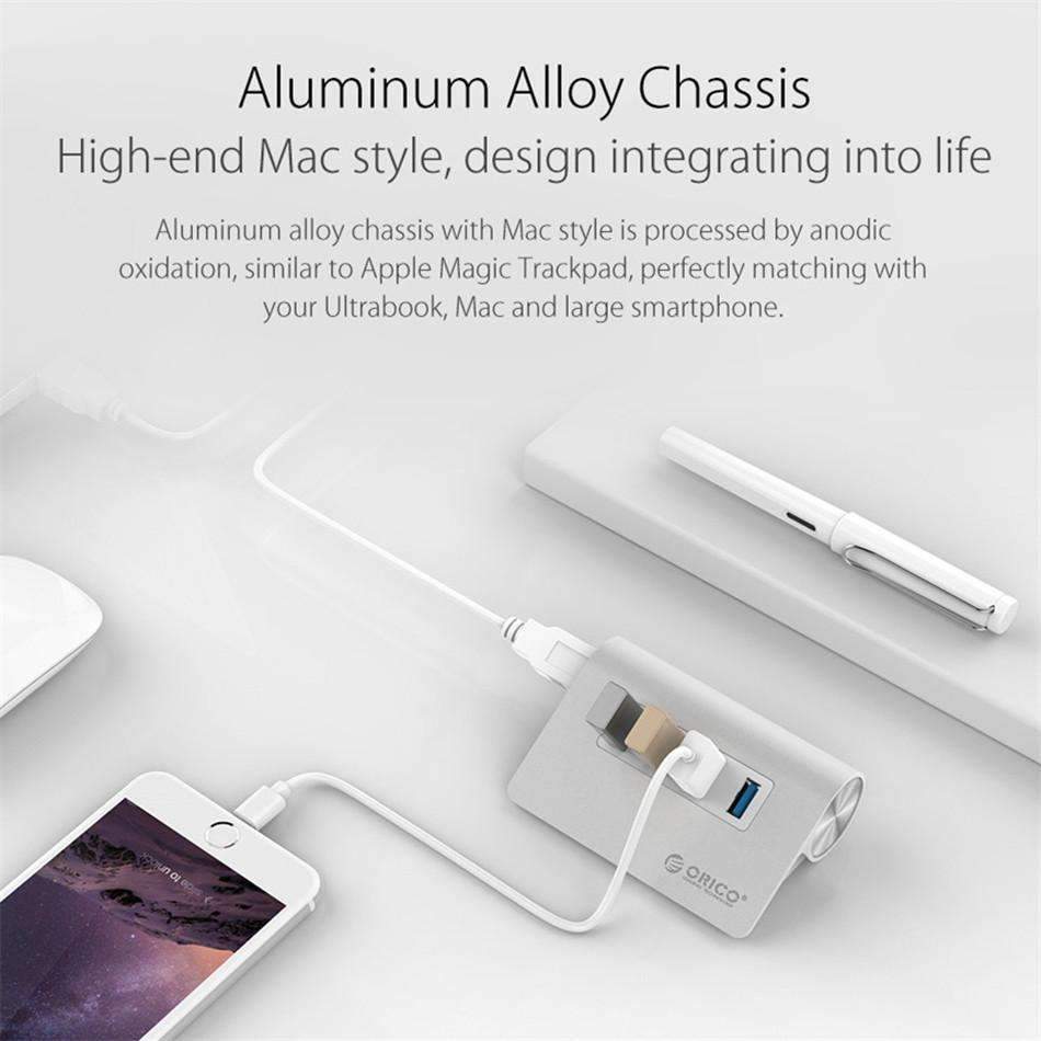 ORICO Port USB 3.0 HUB - Mac Design Mini High Quality And Speed Aluminum