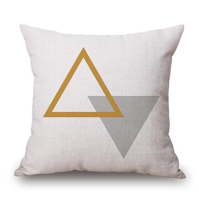 Geometric Animal Cushion Cover