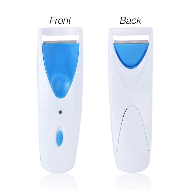 IcoolGadget 1pc Electric Eyelash Curler Long Lasting Heated Eye Lashes Hair Curler Makeup Beauty Tools