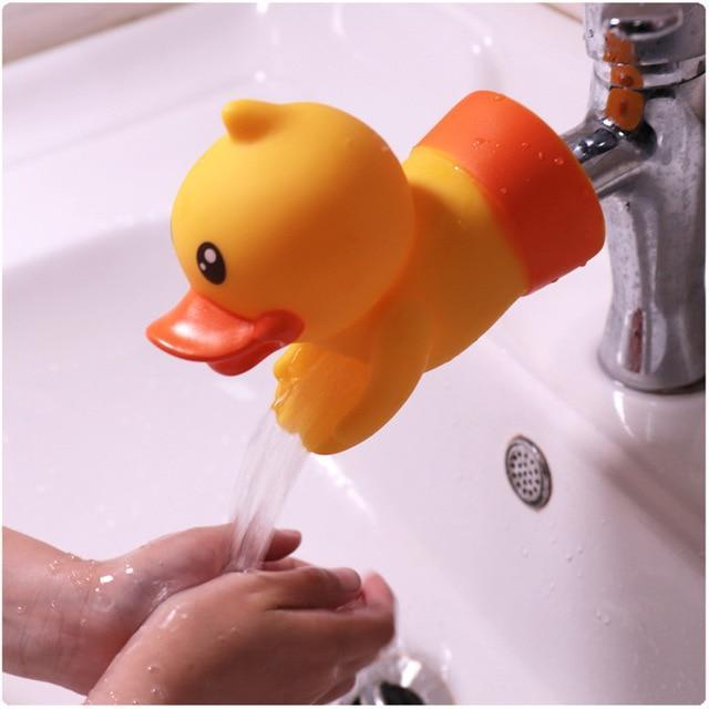 Cute Faucet Extender Water Saving Cartoon Faucet Extension Tool Help Children Washing hands Bathroom Kitchen Tool Dropshipping