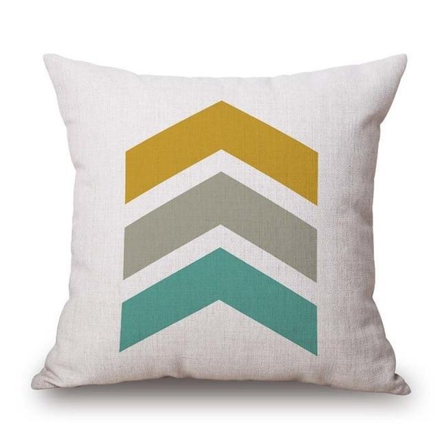 Geometric Animal Cushion Cover