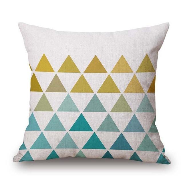 Geometric Animal Cushion Cover