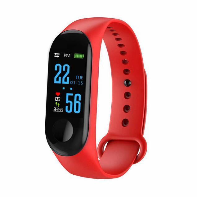 IcoolGadget Pro Smart Band Waterproof Fitness Tracker VS M3 Plus Smart Bracelet Blood Pressure Heart Rate Monitor PK Mi Band 3