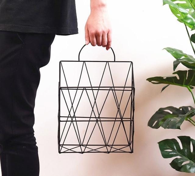 Metal Hanging Magazine Rack