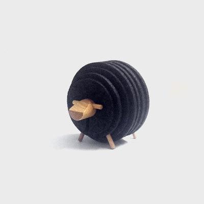 Felt Sheep Coaster Set