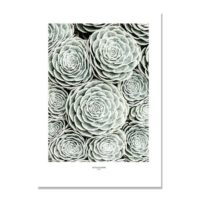 Green Cactus Wall Art