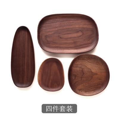 Walnut Serving Plates