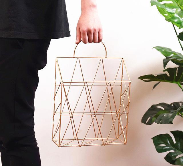 Metal Hanging Magazine Rack