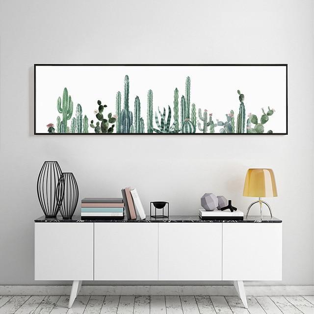 Cactus Canvas Wall Art