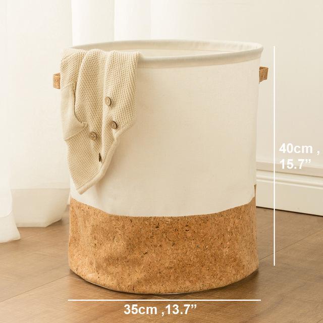 Canvas Laundry Basket