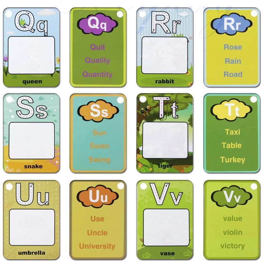 Cognitive Alphabet Training Cards