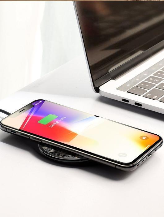 Qi Wireless Charging Pad for iPhone & Samsung